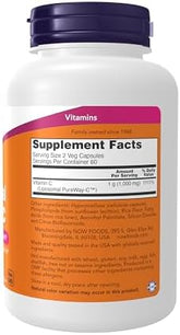 NOW Foods, Liposomal Vitamin C, 1,000 mg, 120 Veg Capsules (500 mg per Capsule)
